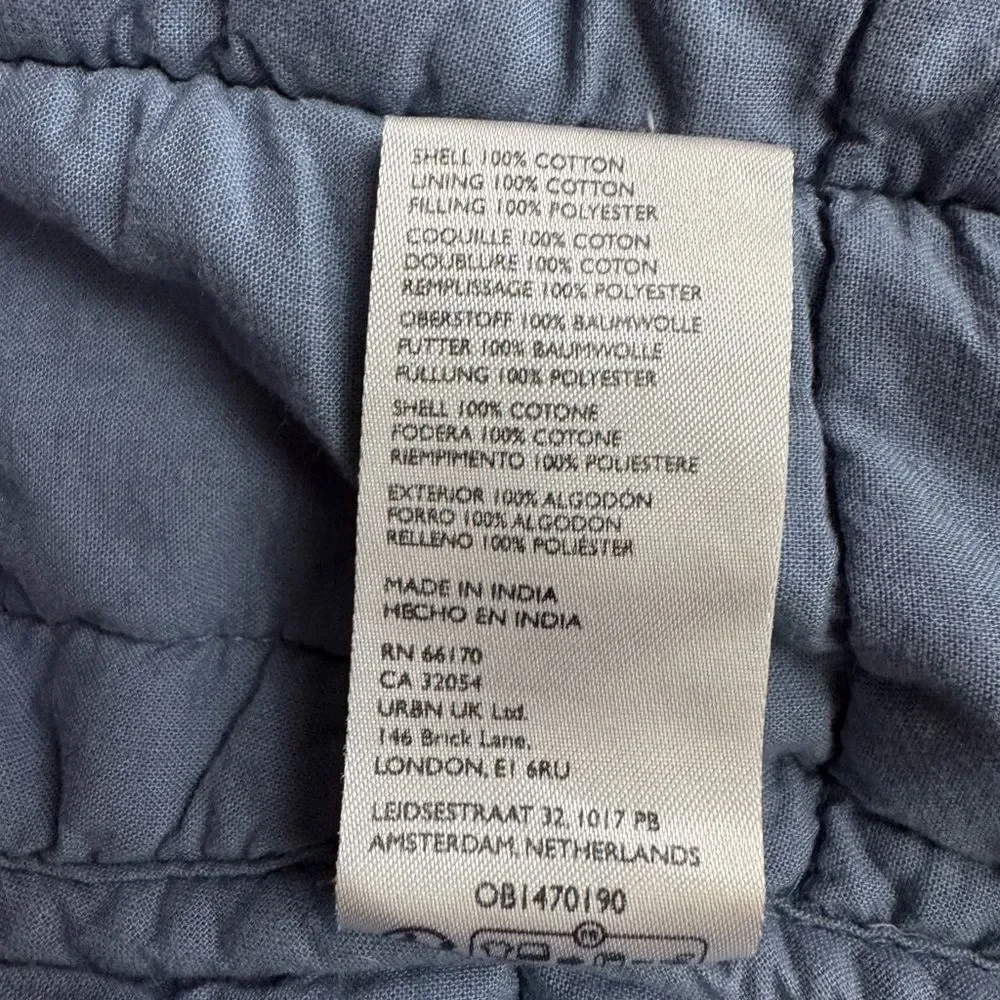 Free People Women's Chloe Cotton Floral Quilted Jacket Size Small - Picture 10 of 10